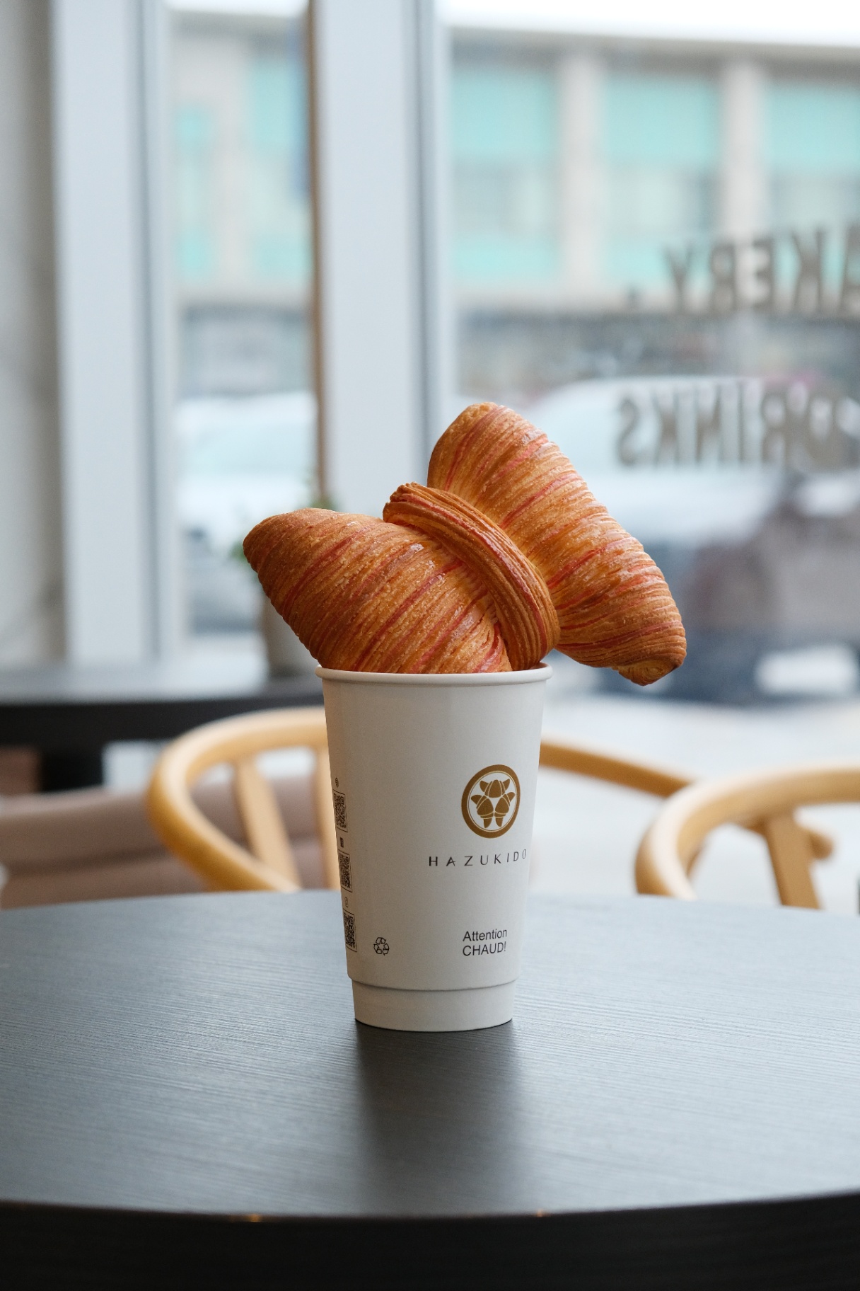 Social-First Croissant Cravings for Hazukido